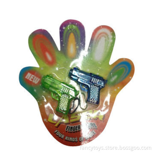 Gun Toy with Finger Lights